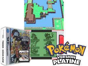 Pokemon - Version Platine (France) Cover